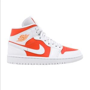 Air Jordan 1 Mid SE Bright Citrus Womens 11.5